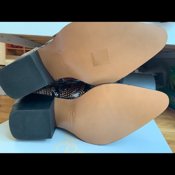 BNIB Chloe Women's Rylee Ankle Boots Sz 7 RARE - Picture 7 of 8